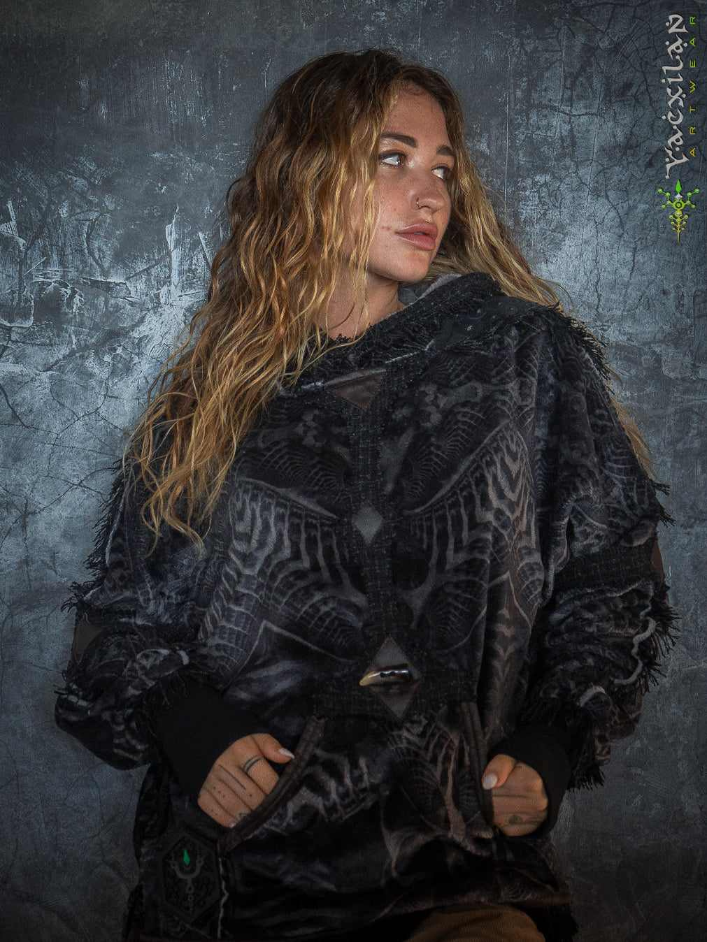 Hoodie Men SHAMANIK / Ultra Polar - SANDOKAN ASH