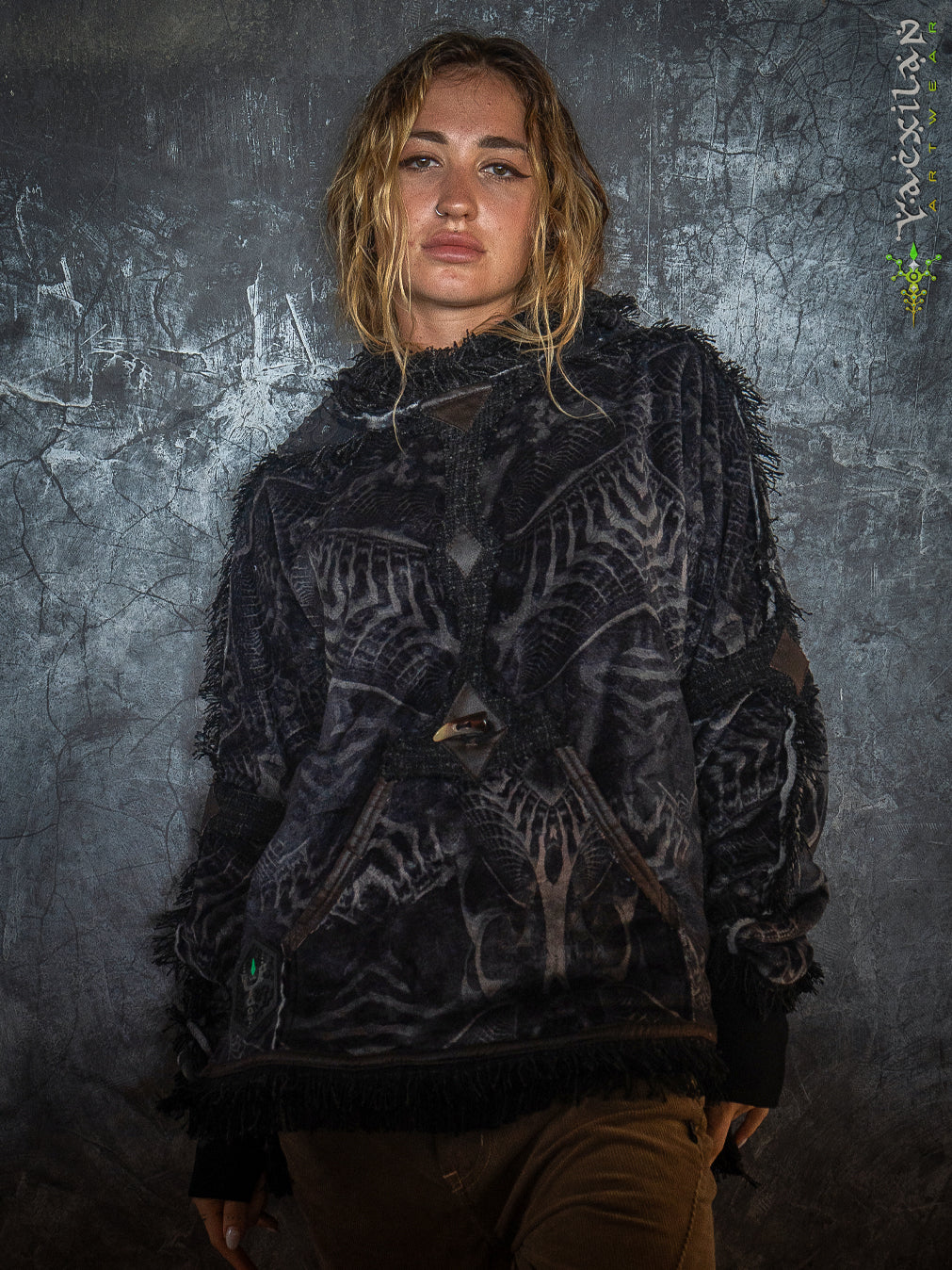 Hoodie Men SHAMANIK / Ultra Polar - SANDOKAN ASH