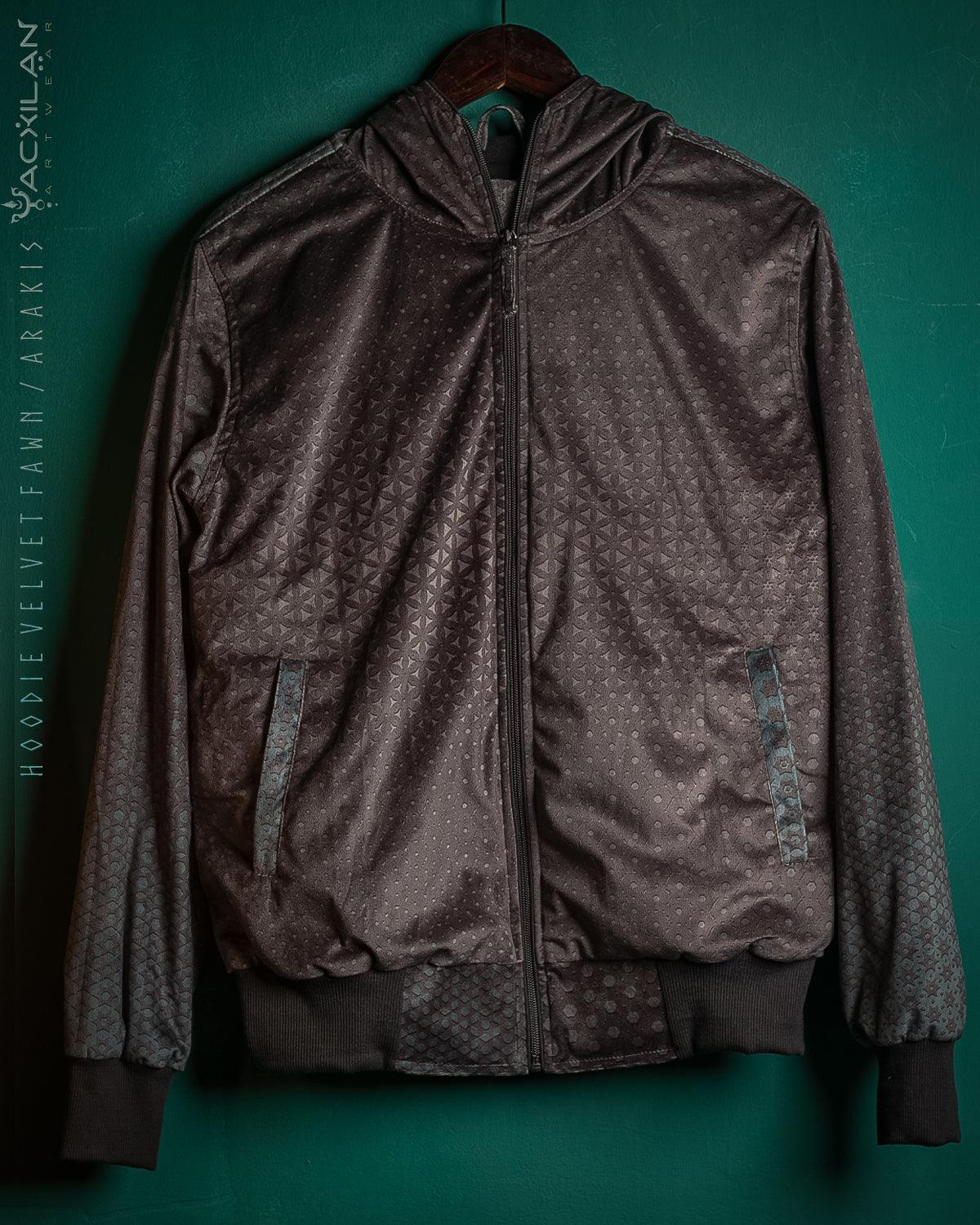 Hoodie Men / Velvet Fawn - ARAKIZ - Yacxilan Artwear