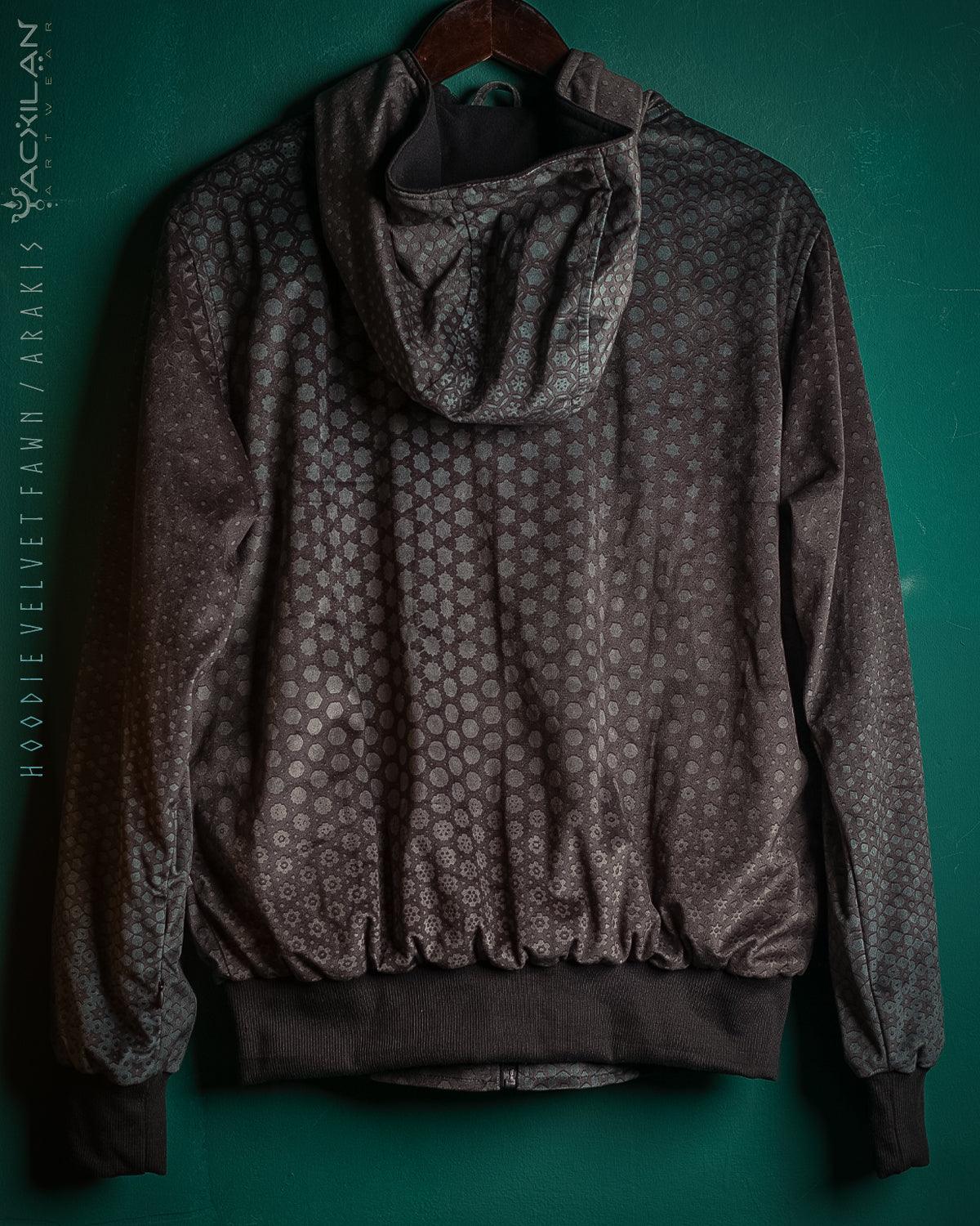 Hoodie Men / Velvet Fawn - ARAKIZ - Yacxilan Artwear