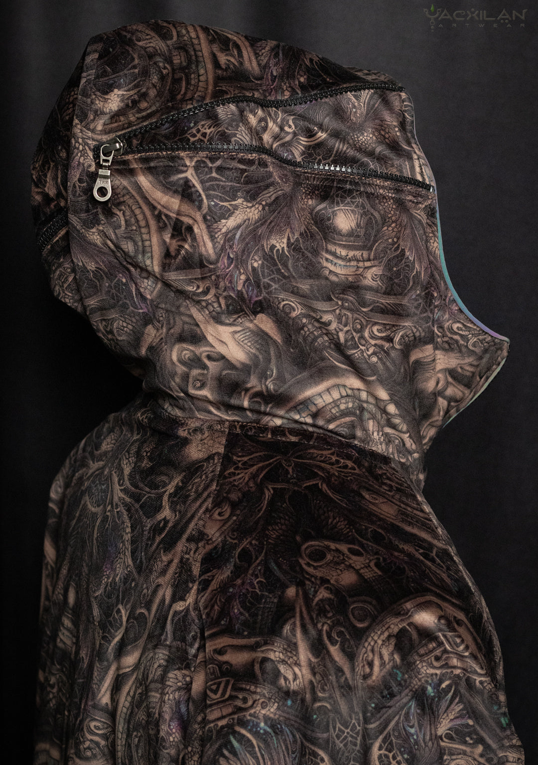 New Hoodie Men / Velvet Fawn - KETZALCOATL  Earth