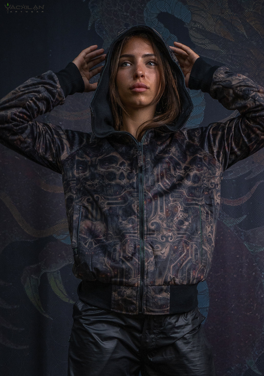 New Hoodie Woman / Velvet Fawn - SKULLOHOLIC