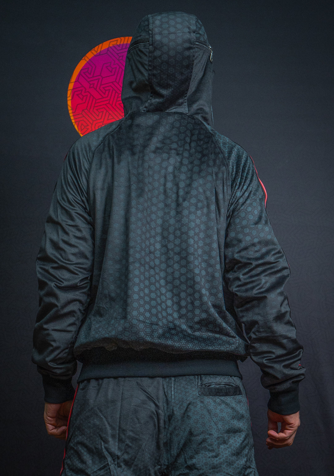 Tracksuit Hoodie Men / Velvet Fawn Redline - ARAKIS