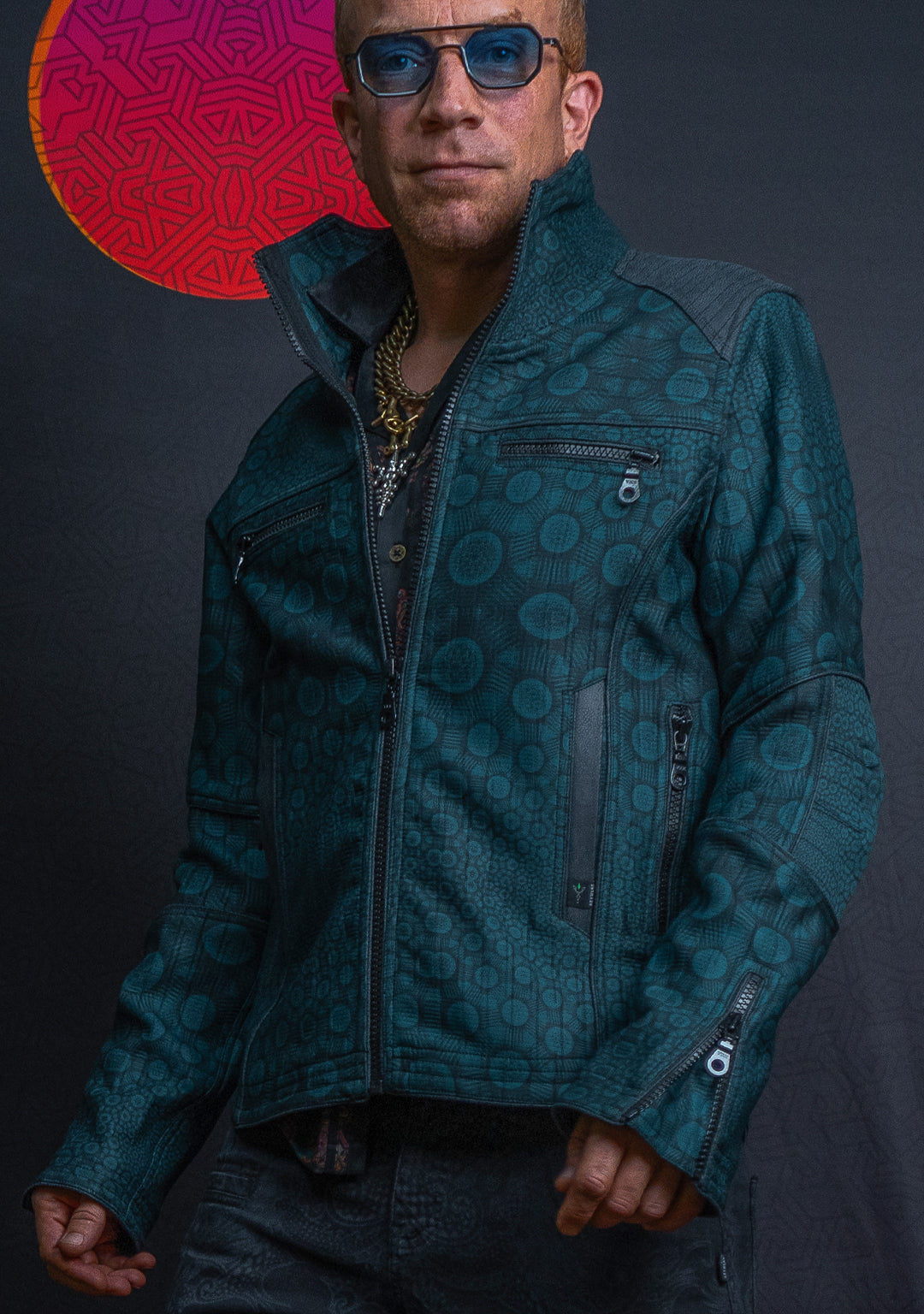 Jacket Men ALIEN / High Tech - Bottlegreen NEBULA