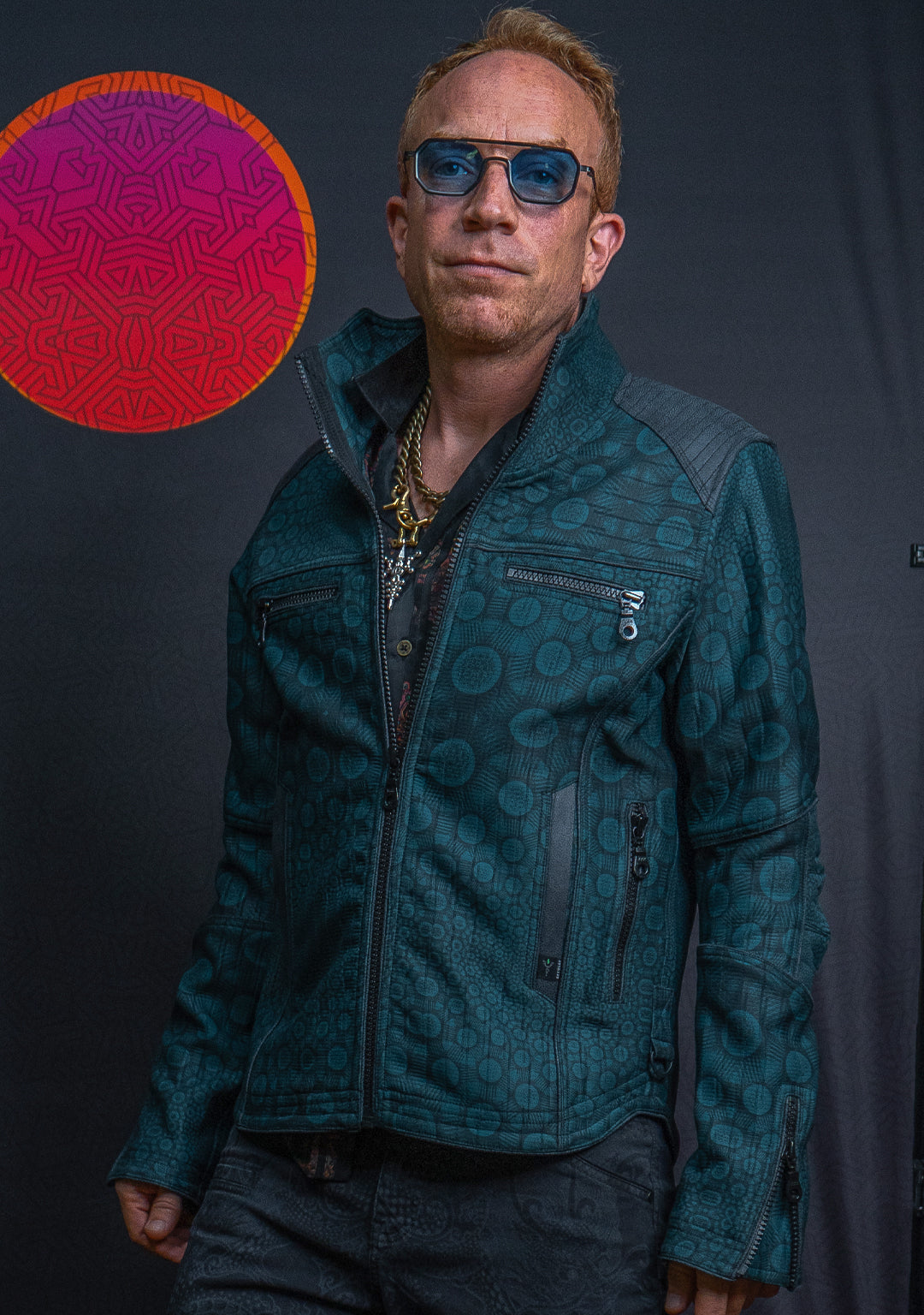 Jacket Men / High Tech Alien - Bottlegreen NEBULA