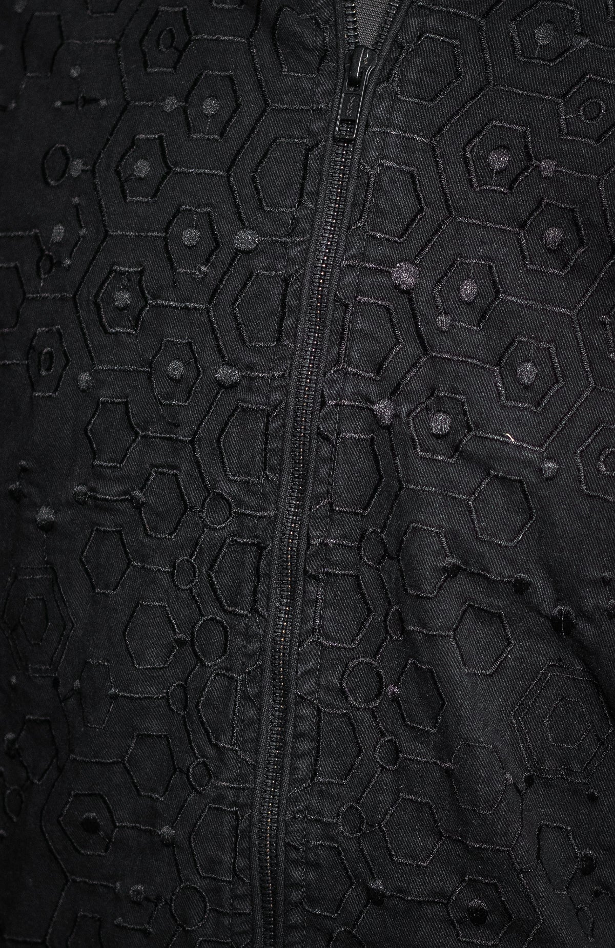 Jacket Men / Denim Stretchy Digital Embroidery Stonewashed - KAMBOZII PENTA