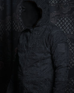 Jacket Men / Denim Laser Print Digital Embroidery - DRAGONS KAMBOZII PENTA