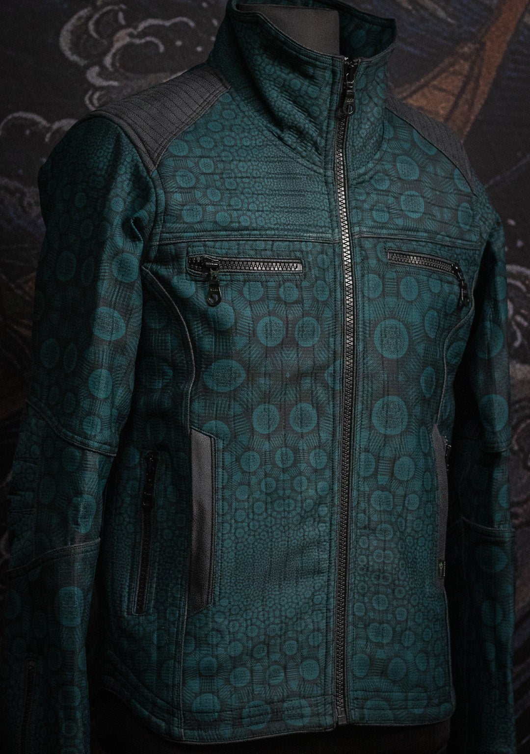 Jacket Men ALIEN / High Tech - Bottlegreen NEBULA