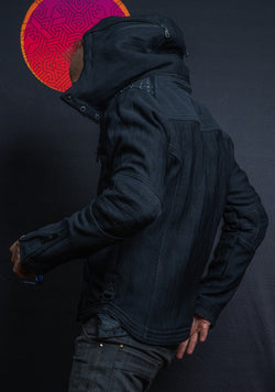 Jacket Men Hood / High Tech Alien - DARK ASH DRAGONS