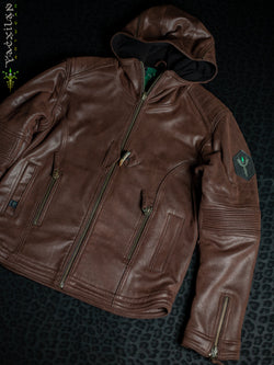 Jacket Men / Fake Leather - BROWN