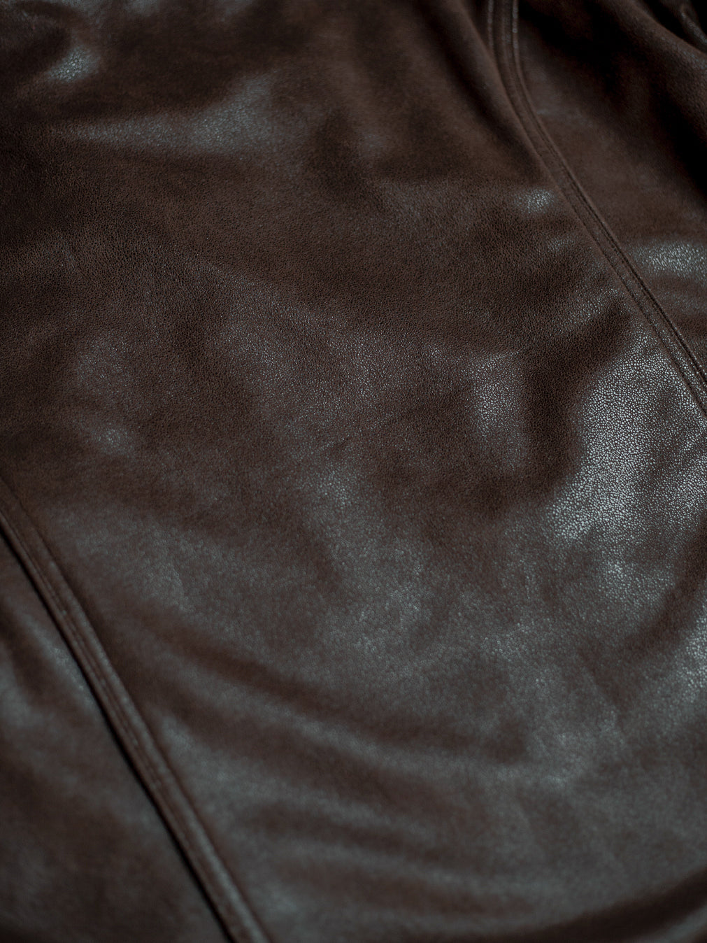 Jacket / Fake Leather - BROWN