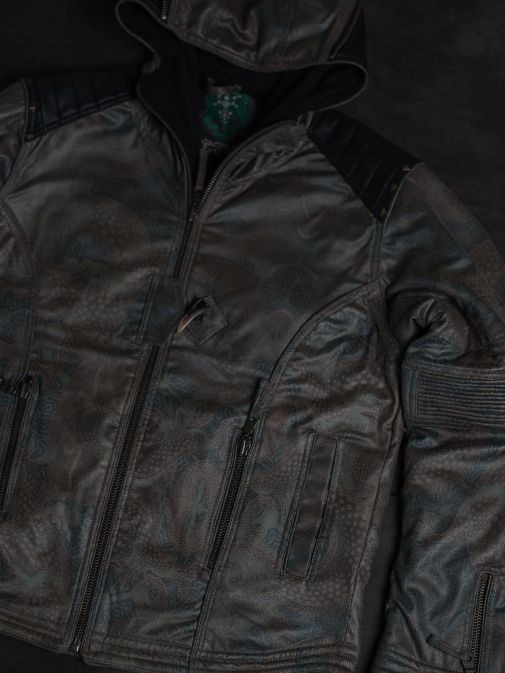 Jacket Men / Fake Leather - DRAGONS
