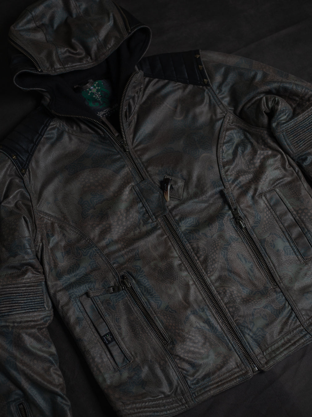 Jacket Men / Fake Leather - DRAGONS