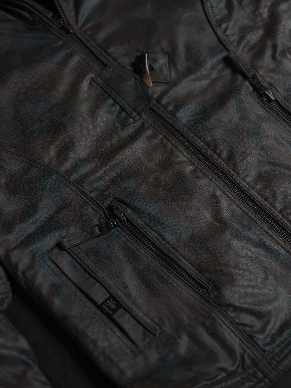 Jacket Men / Fake Leather - DRAGONS