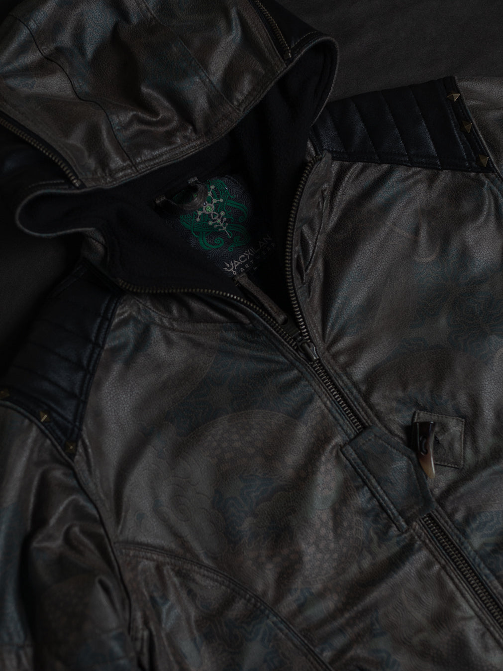 Jacket Men / Fake Leather - DRAGONS