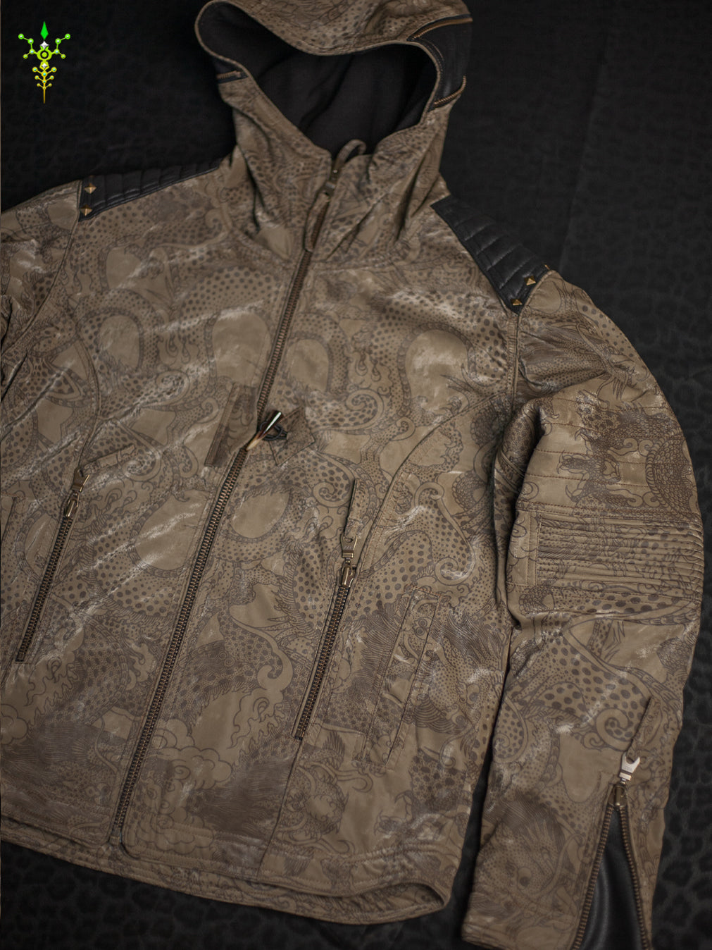 Jacket Men  / Waterproof Poliamide Viscose - DRAGONS Olive Flakes