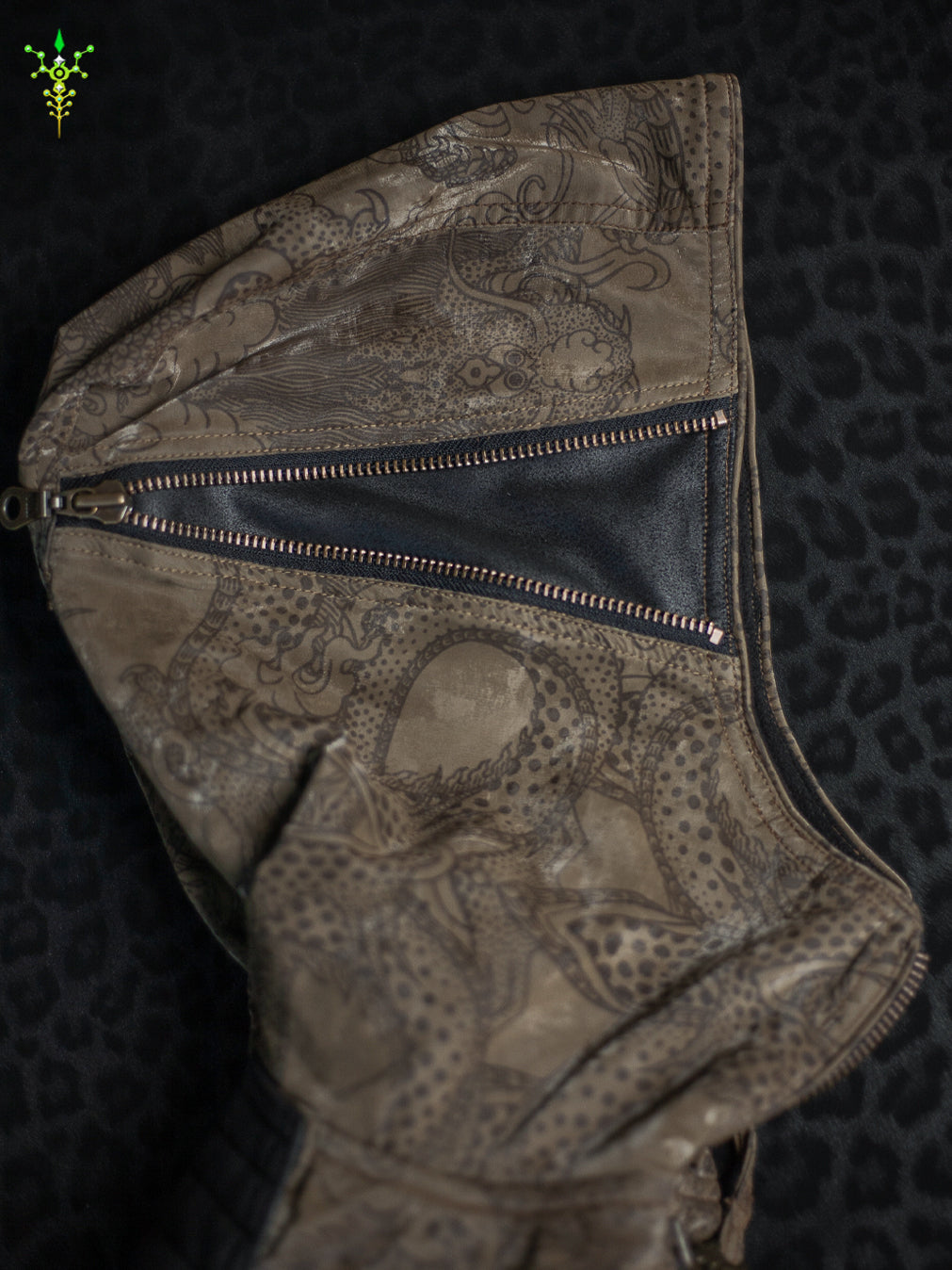 Jacket  / Waterproof Poliamide Viscose - DRAGONS Olive Flakes