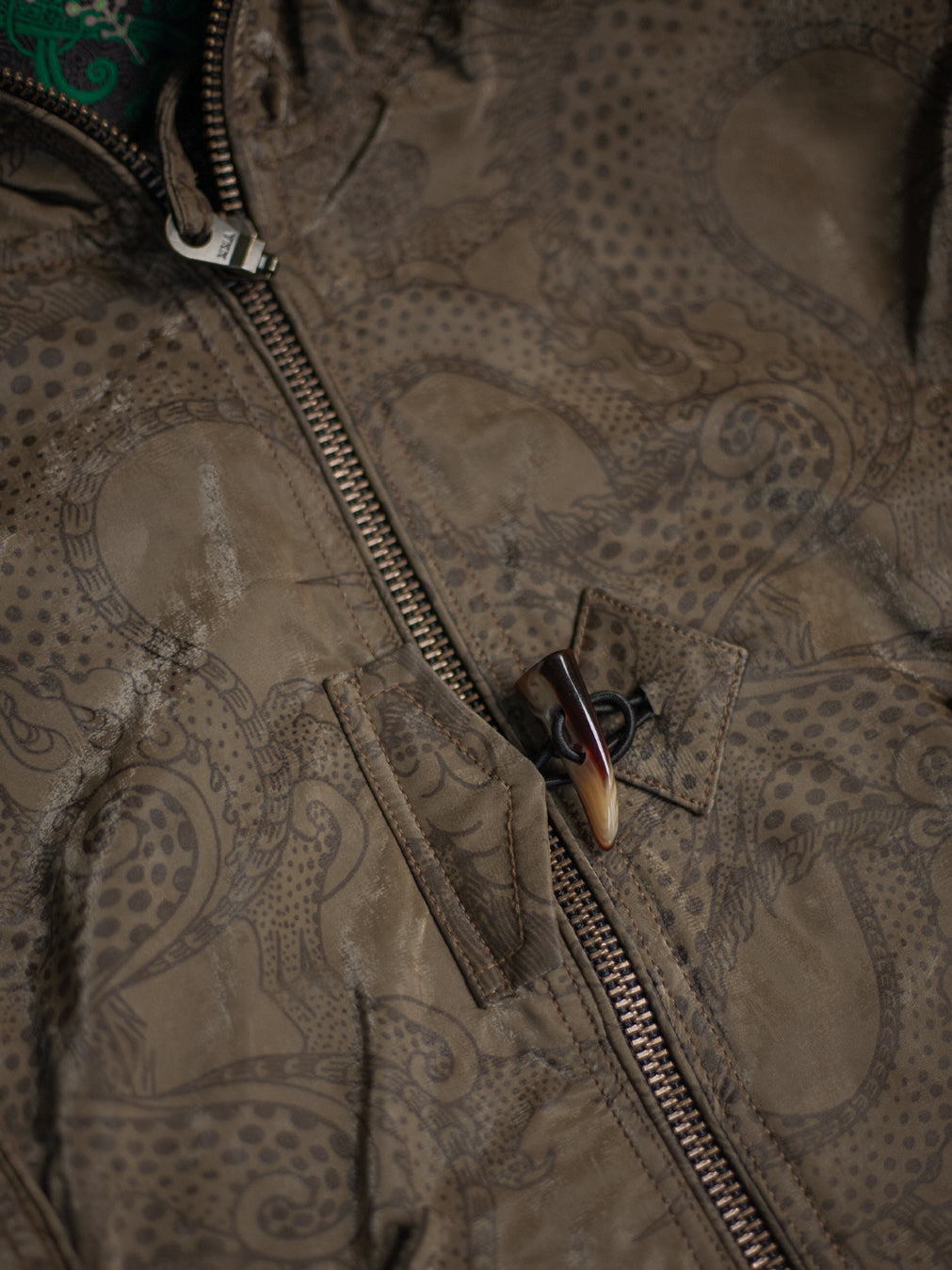 Jacket Men  / Waterproof Poliamide Viscose - DRAGONS Olive Flakes