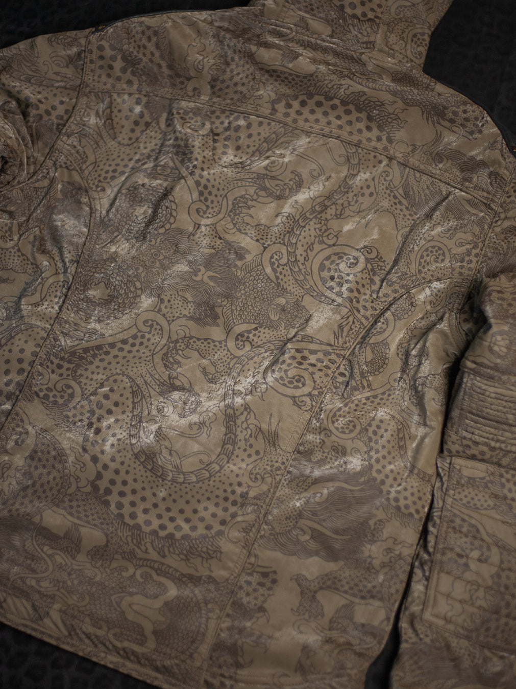 Jacket Men  / Waterproof Poliamide Viscose - DRAGONS Olive Flakes