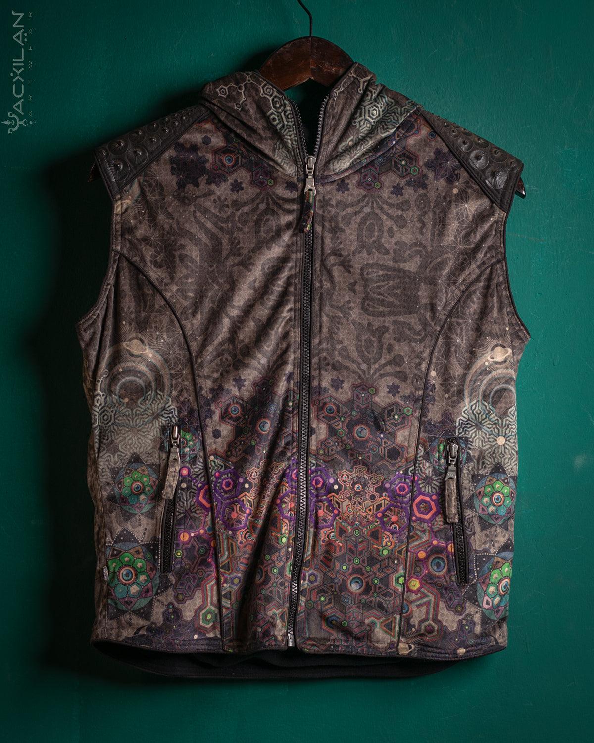 Jacket Sleeveless woman / Velvet Fawn - VENADO - Yacxilan Artwear
