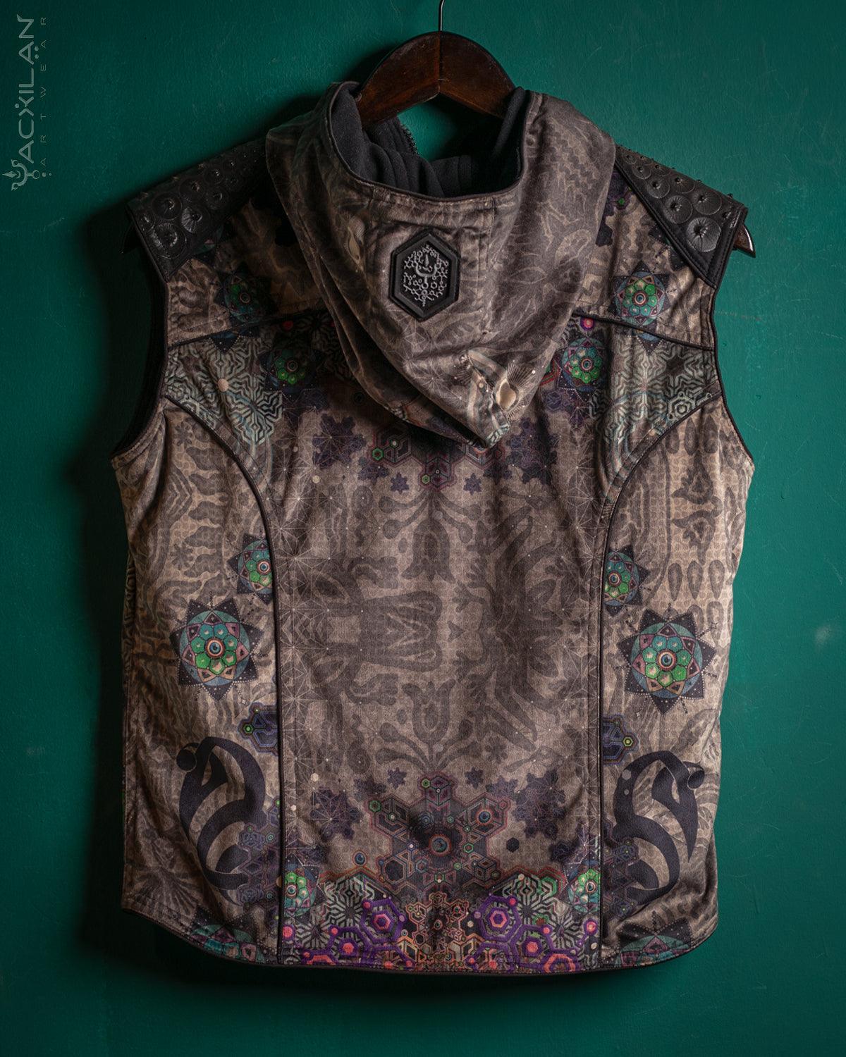 Jacket Sleeveless woman / Velvet Fawn - VENADO - Yacxilan Artwear