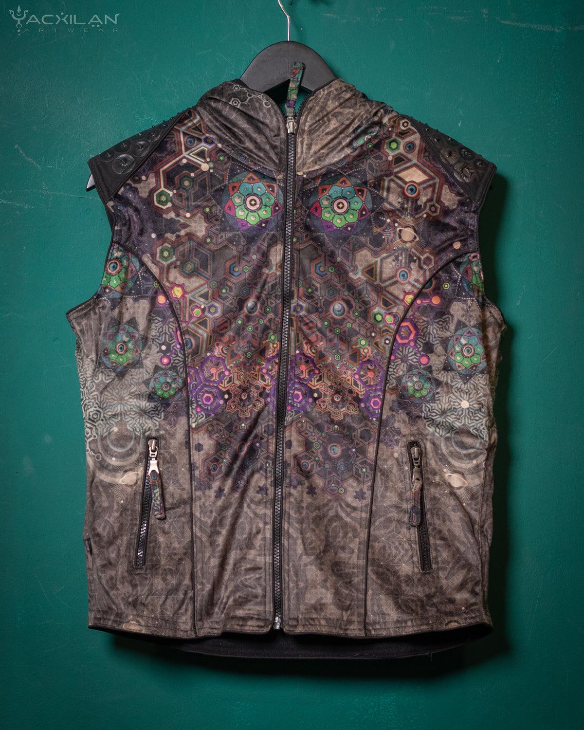 Jacket Sleeveless woman / Velvet Fawn - VENADO - Yacxilan Artwear