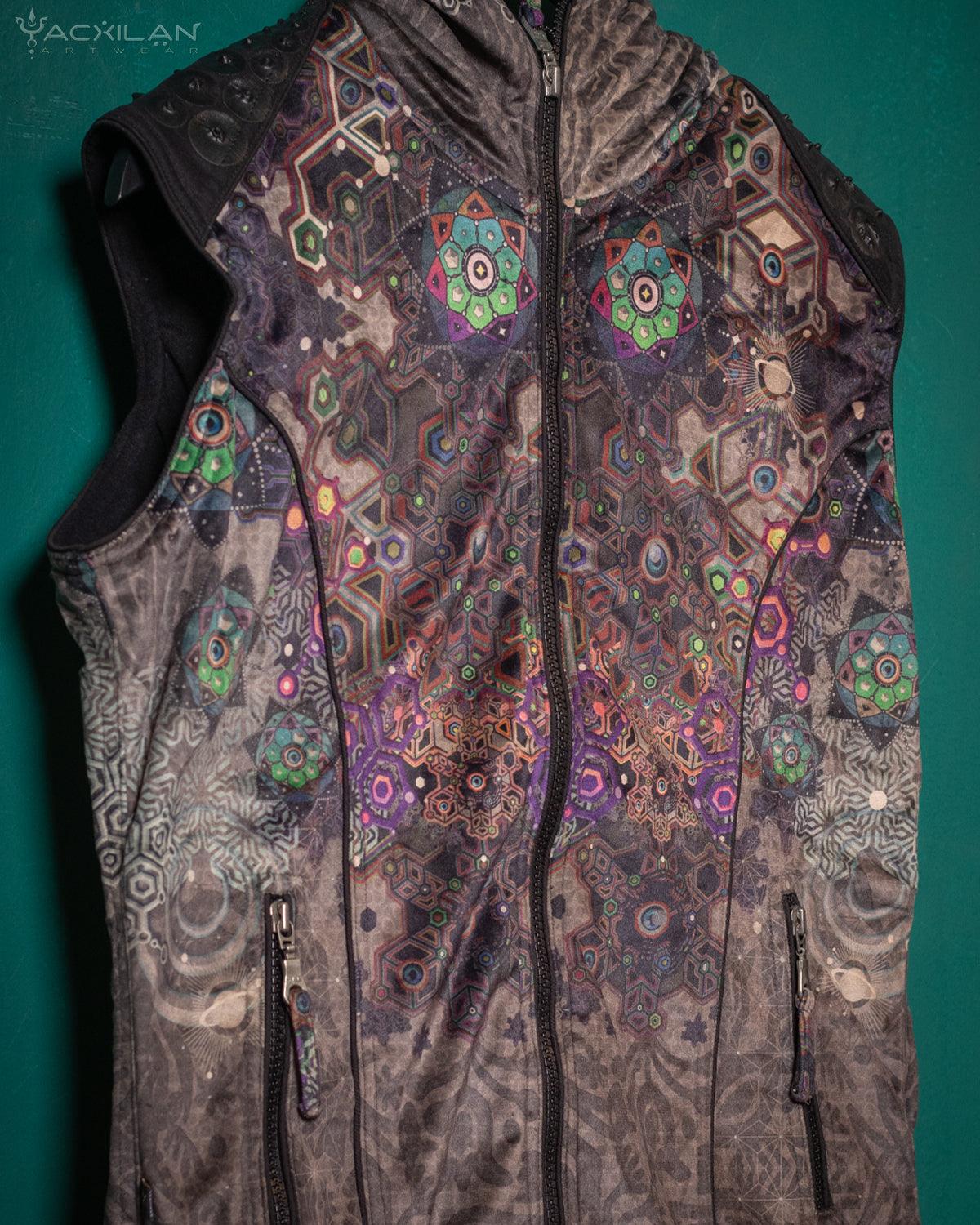 Jacket Sleeveless woman / Velvet Fawn - VENADO - Yacxilan Artwear