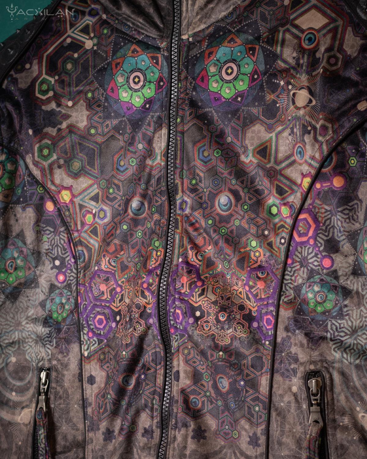 Jacket Sleeveless woman / Velvet Fawn - VENADO - Yacxilan Artwear