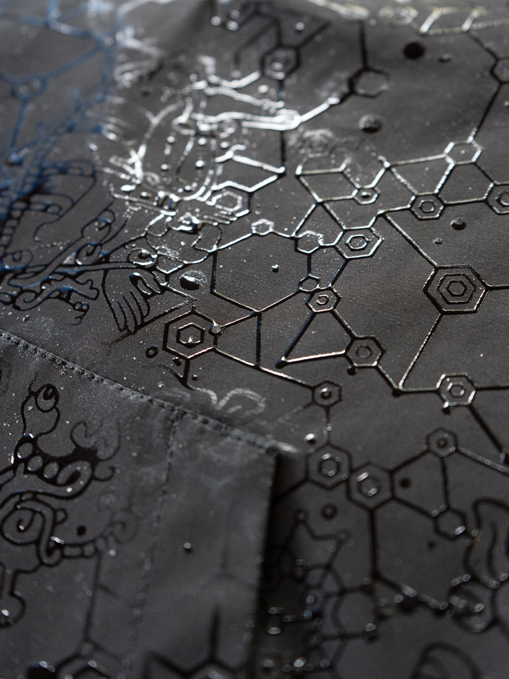 Jacket Men Otom / Waterproof - BLACK SHAMANIKA Watermagik