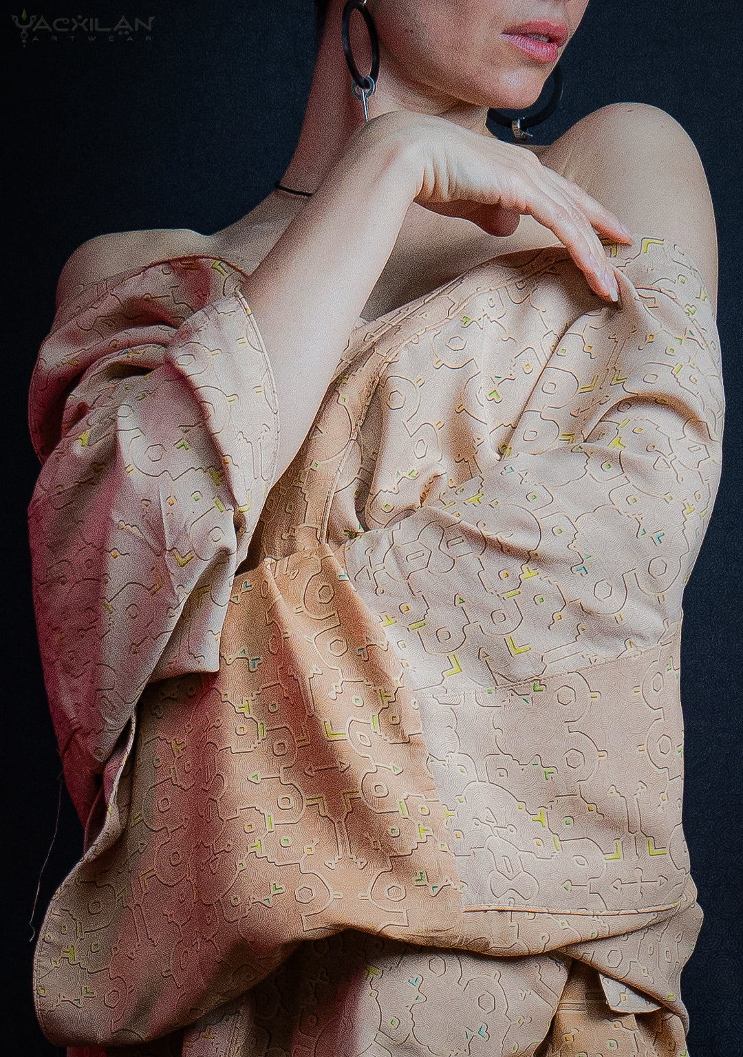 Classic Kimono / Chinese Silk  - REBIRTH OF IKARO Whitesands