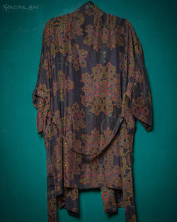 Kimono Woman Japanese Classic / Handwoven SILK - AFRODISIAKO - Yacxilan Artwear