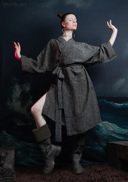 Classic Kimono / Chinese Silk  - REBIRTH OF IKARO Earth