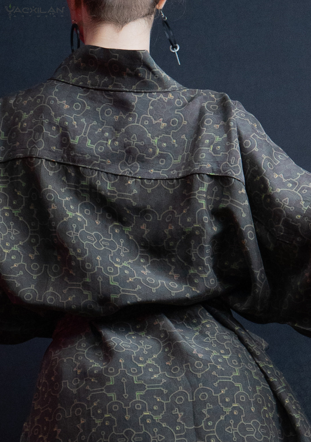 Classic Kimono / Chinese Silk  - REBIRTH OF IKARO Forest