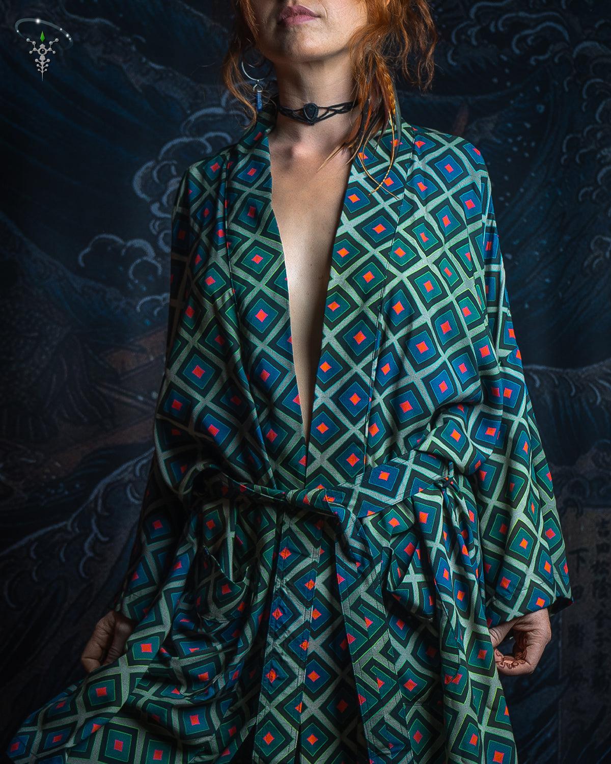 Japanese Kimono / Viscose - GURUCCI - Yacxilan Artwear