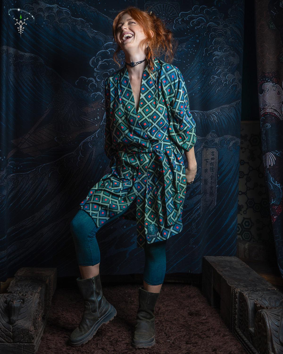 Japanese Kimono / Viscose - GURUCCI - Yacxilan Artwear