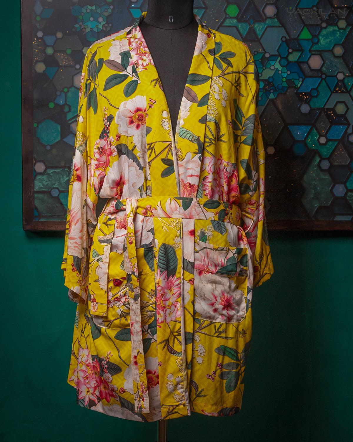 Japanese Kimono / Viscose - HAWAII BOMBAII - Yacxilan Artwear