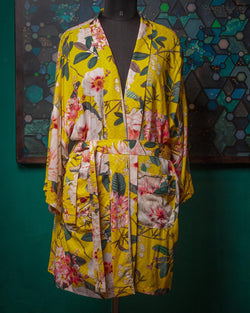 Japanese Kimono / Viscose - HAWAII BOMBAII - Yacxilan Artwear