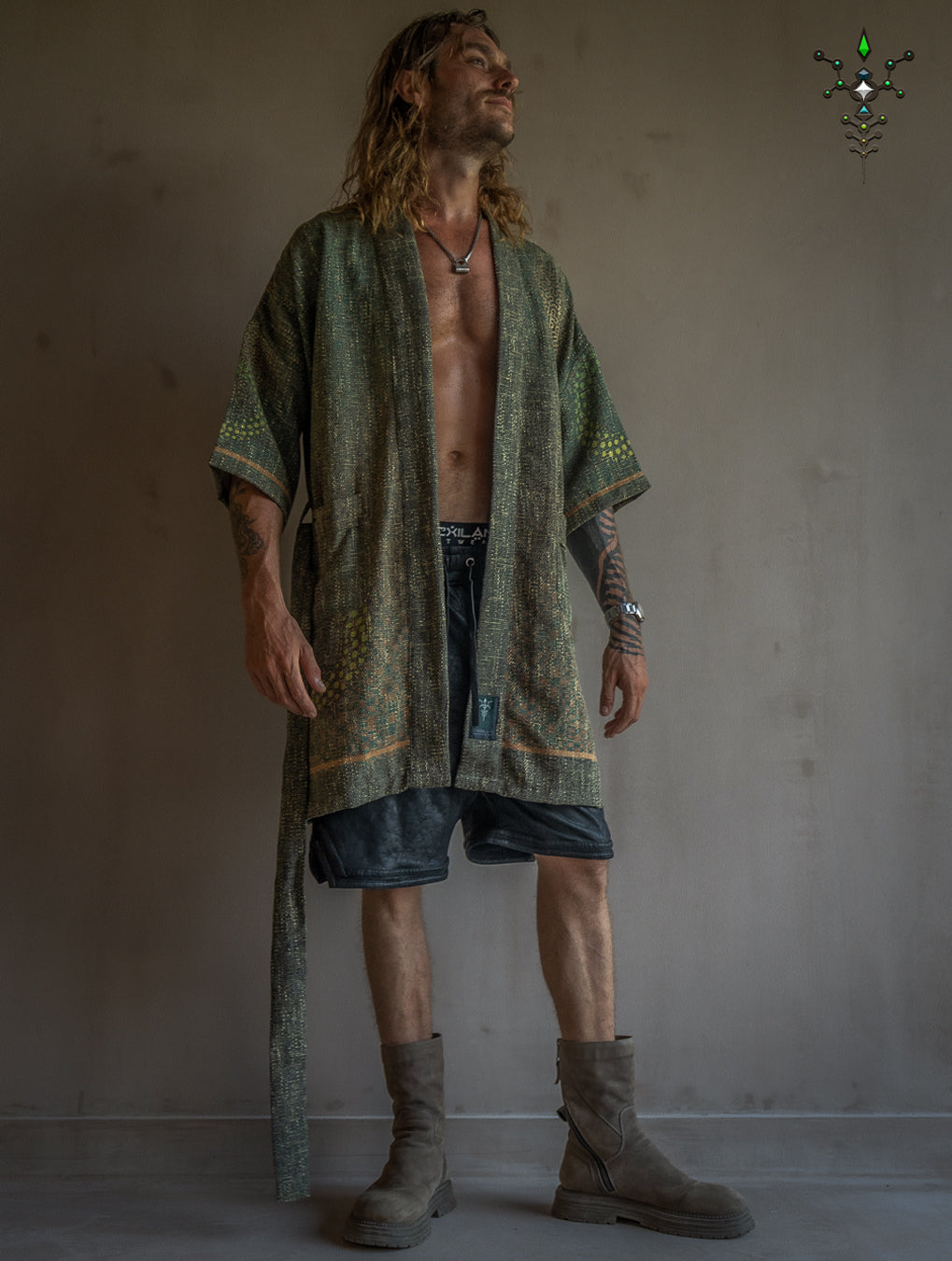 Classic Kimono / Mustard Chanel - ERGOT PORTAL