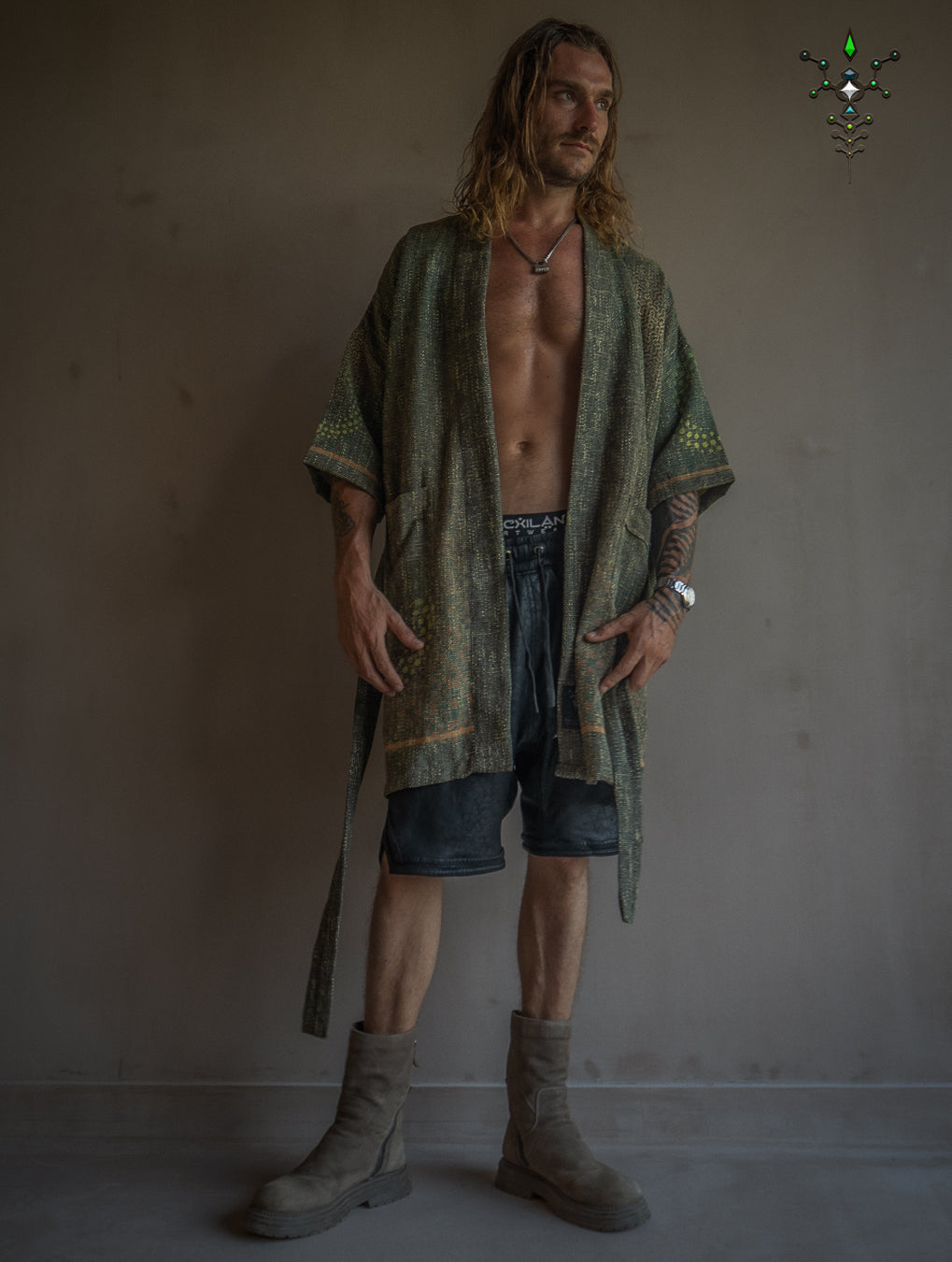 Classic Kimono / Mustard Chanel - ERGOT PORTAL