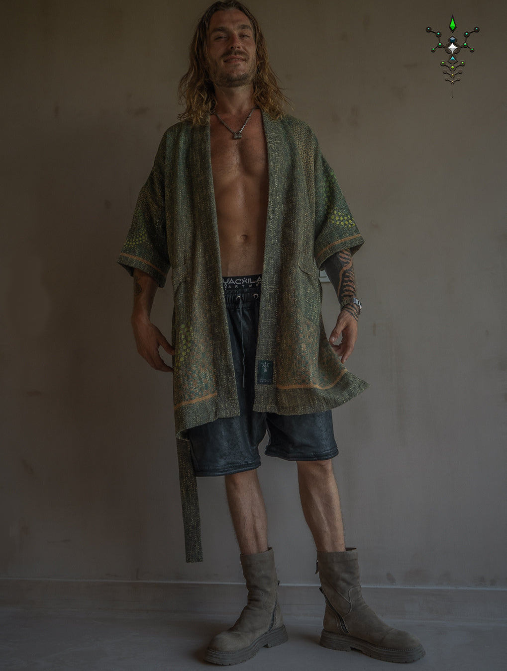 Classic Kimono / Mustard Chanel - ERGOT PORTAL
