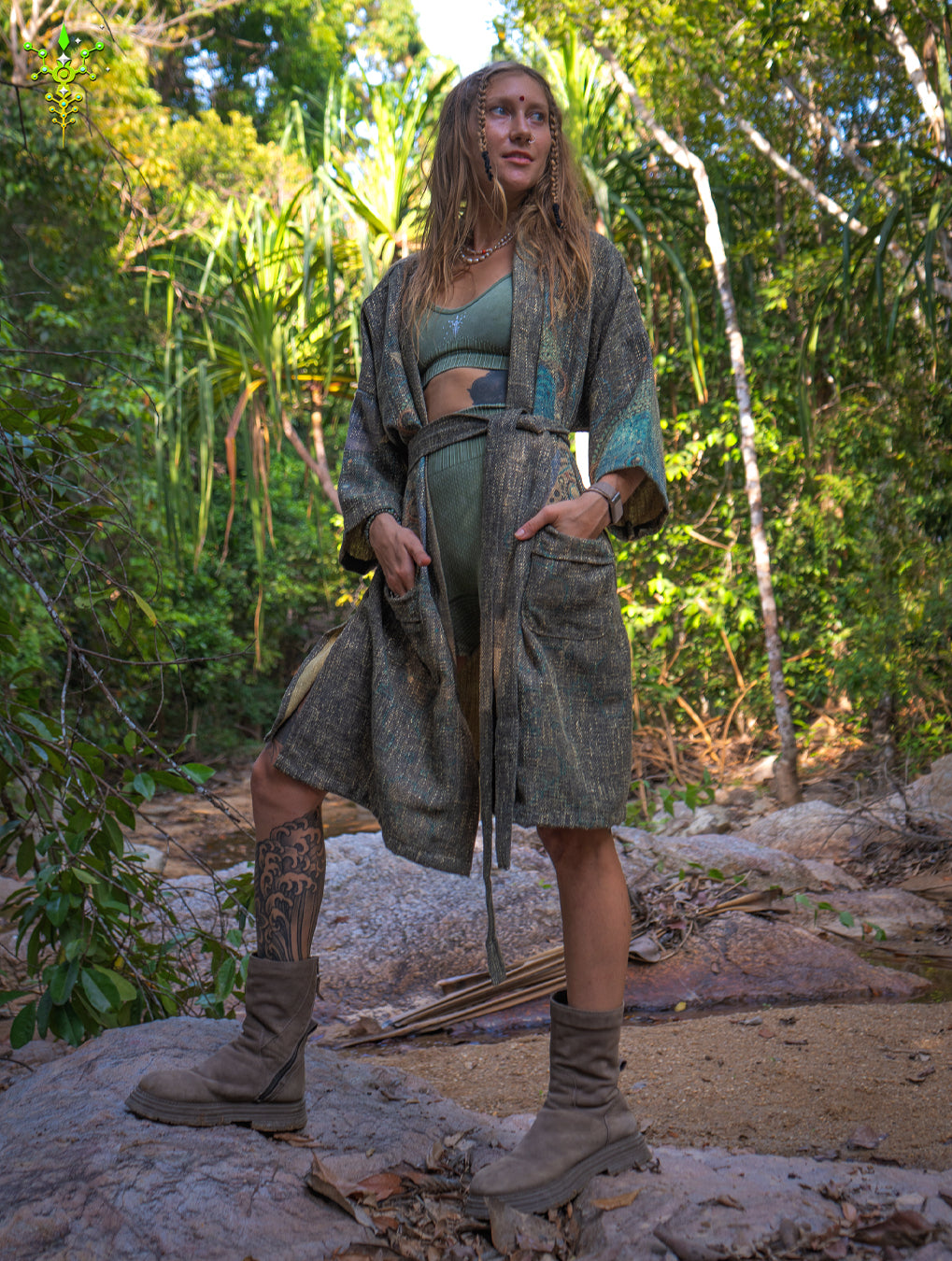 Classic Kimono / Mustard Chanel - ALIEN SHIPIBO