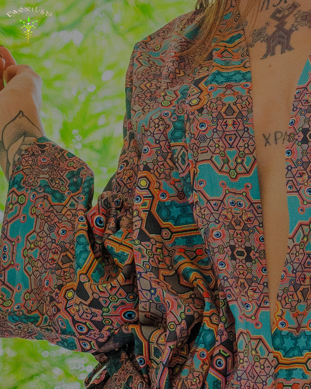 Classic Kimono Long / Cotton Vicose Blend - ATLANTHEON