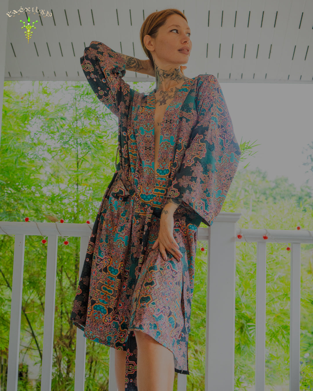 Classic Kimono Long / Cotton Vicose Blend - ATLANTHEON