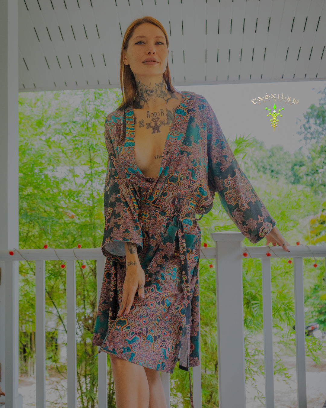 Classic Kimono Long / Cotton Vicose Blend - ATLANTHEON