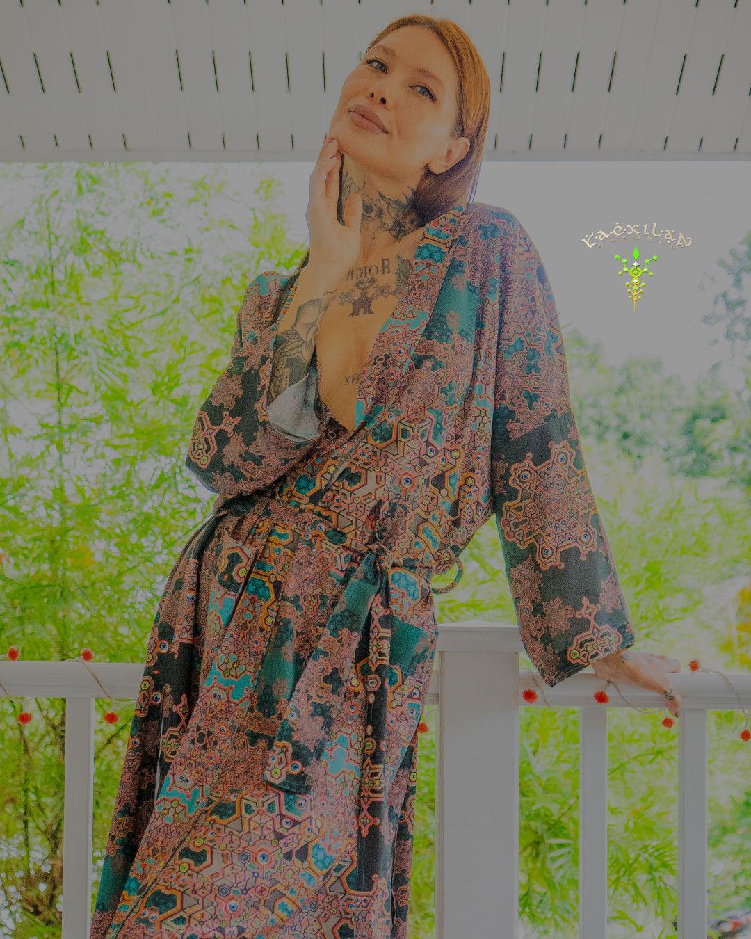 Classic Kimono Long / Cotton Vicose Blend - ATLANTHEON