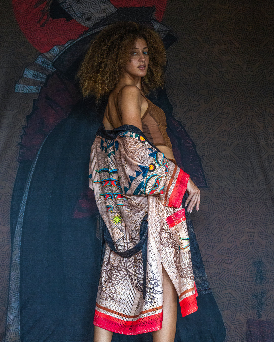 Classic Kimono / Lace - EYENEYE