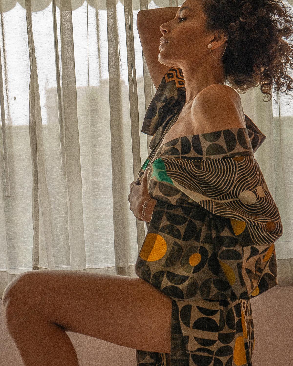 Japanese Kimono / Classic Chinese SILK - KINGCACAO - Yacxilan Artwear