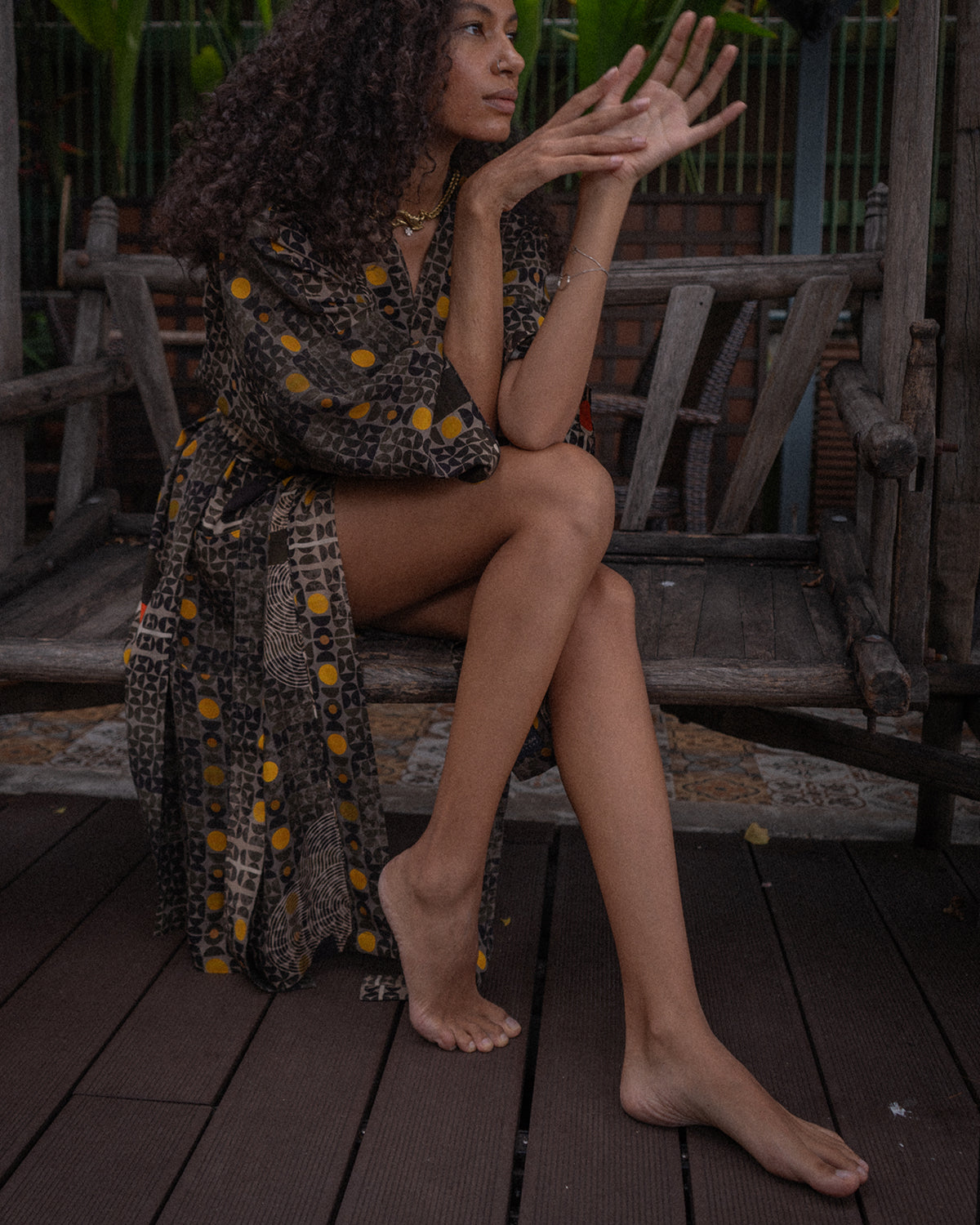 Classic Kimono / Chinese Silk  - KINGCACAO Plain