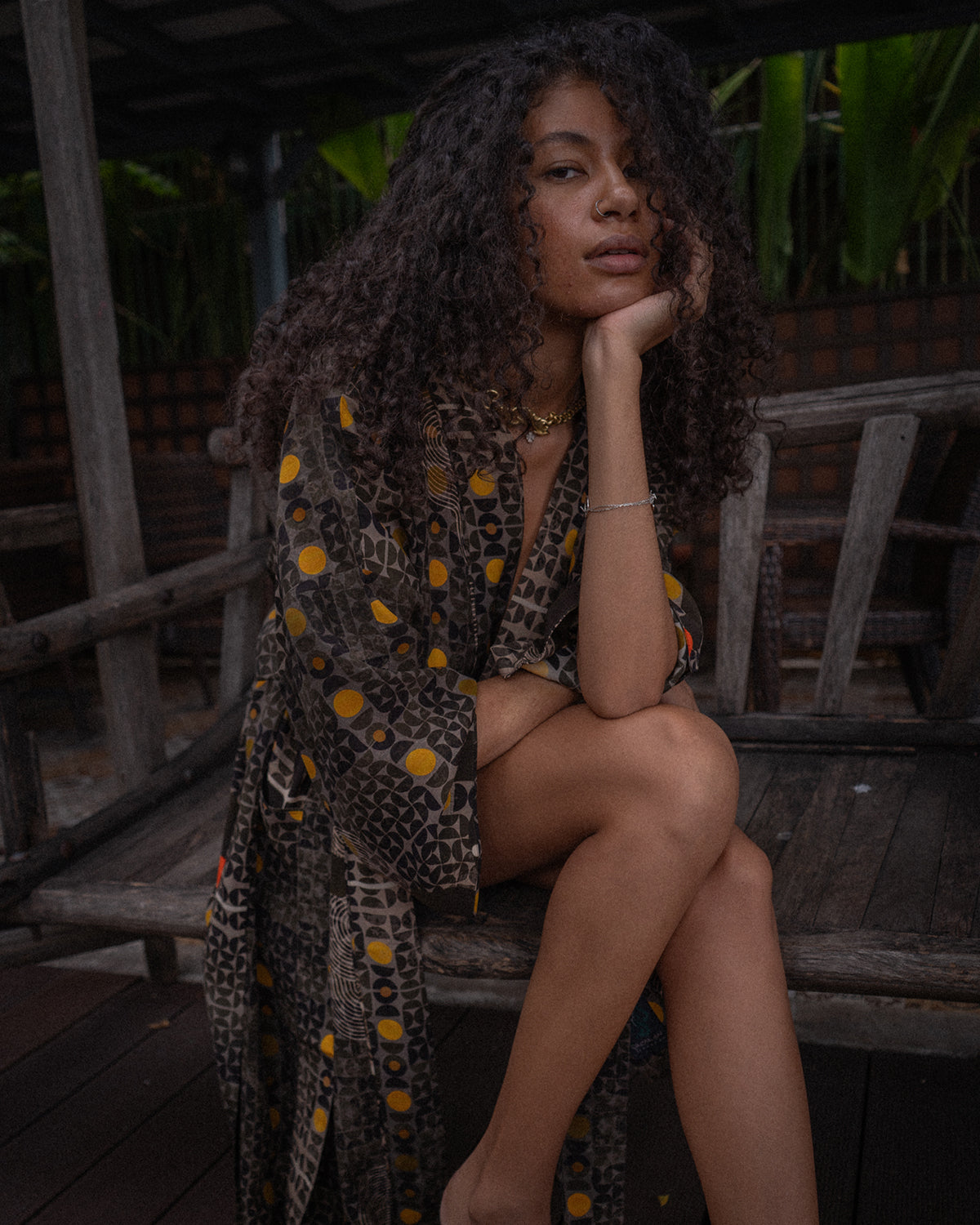 Classic Kimono / Chinese Silk  - KINGCACAO Plain