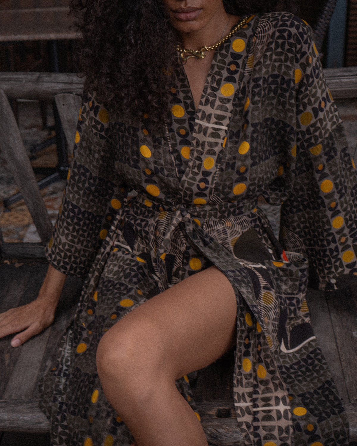 Classic Kimono / Chinese Silk  - KINGCACAO Plain